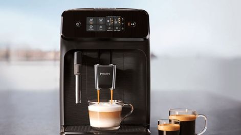 La cafetera que compró el Ministerio de Capital Humano.