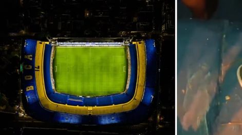 Se viralizó un video que demuestras las grietas en una de las tribunas de La Bombonera.