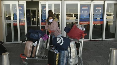Aeropuerto El Plumerillo, Mendoza (Orlando Pelichotti / Los Andes)