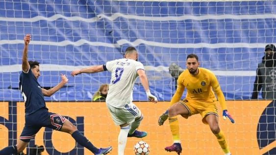 El arquero italiano no resolvió bien ante la presión y fue el principal culpable de que el Merengue establezca el primer gol de la épica remontada./ Gentileza
