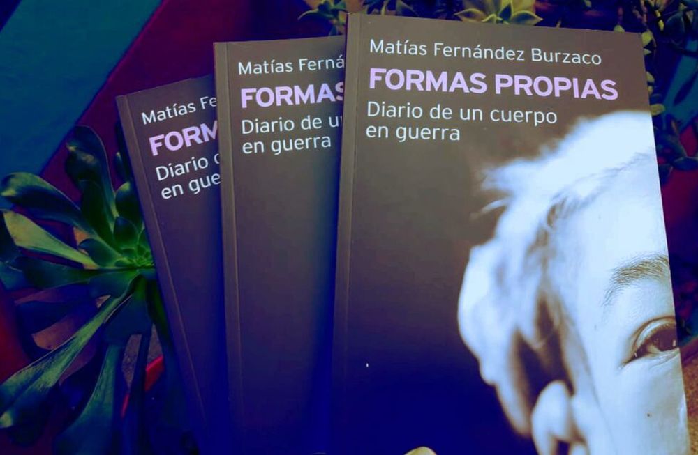 Matías Fernández Burzaco presenta su libro Formas Propias, diario de un cuerpo en guerra.