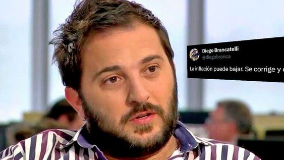 Diego Brancatelli y un polémico posteo.