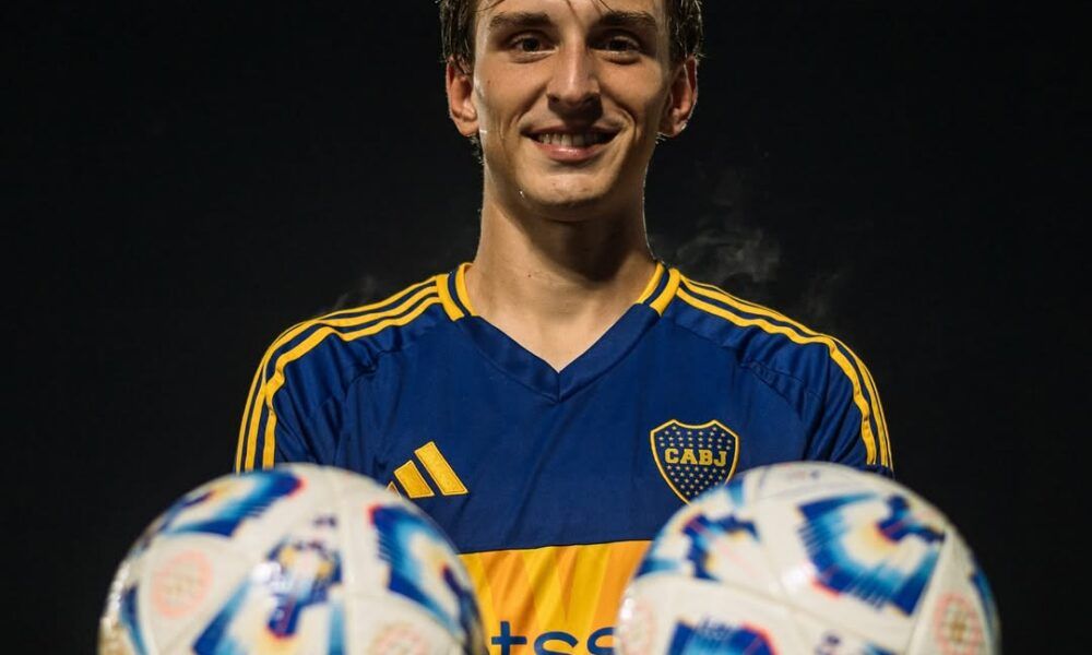 Valentino Simoni es el actual goleador de la reserva del Xeneize.