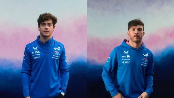 Fórmula 1. Los gemelos de Alpine muestran parte de las nuevas pilchas que tendrá el team para esta nueva temporada