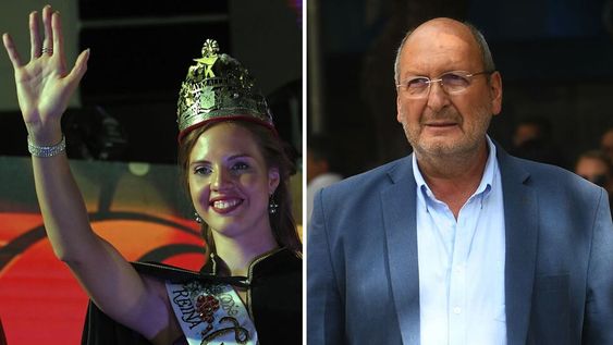 Sofía Grangetto, reina electa en 2020 representará a Guaymallén en la Vendimia 2022. Hoy estará en la Bendición de los Frutos con el intendente Marcelino Iglesias.