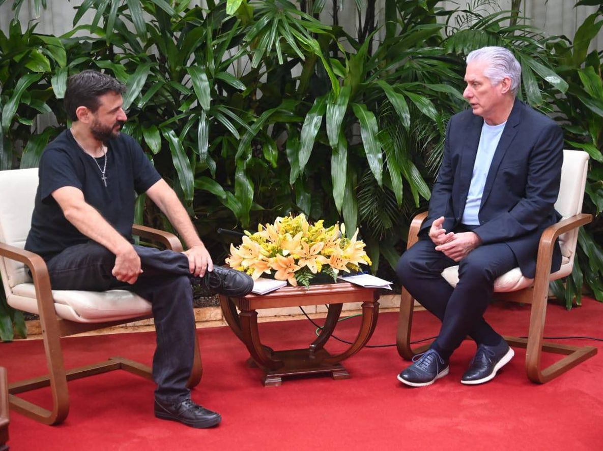Juan Grabois se reunió con Díaz-Canel en Cuba: Defender a la isla es defender a Latinoamérica