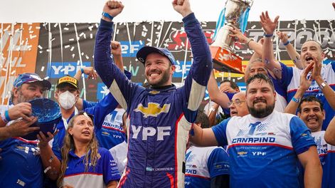Los Andes | Canapino se despidió del TC2000 en sus redes sociales