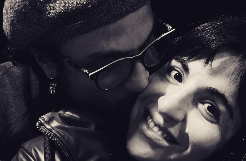 La foto apasionada de Gianinna Maradona y Daniel Osvaldo.