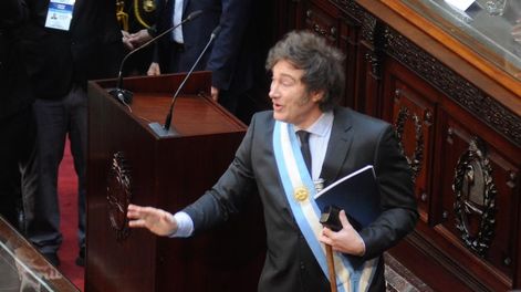 Los Andes | El presidente presentó en el Congreso el Presupuesto 2025. Imagen de archivo/Federico López Claro