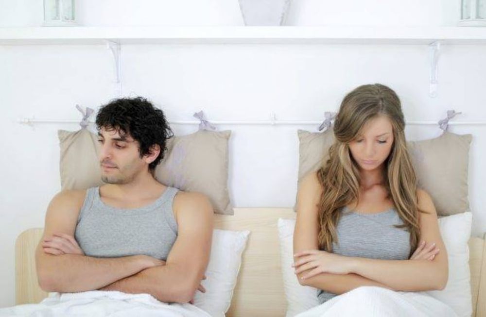 Falta de relaciones sexuales en la pareja.