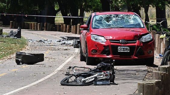 Siniestros viales como el atropello de varias personas en los bosques de Palermo hicieron que se busque un cambio en la caratula de incidentes (Télam)