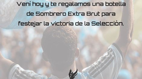 Festejá en grande cada triunfo argentino en Devas Bar La Cabrera y La Tavolata.