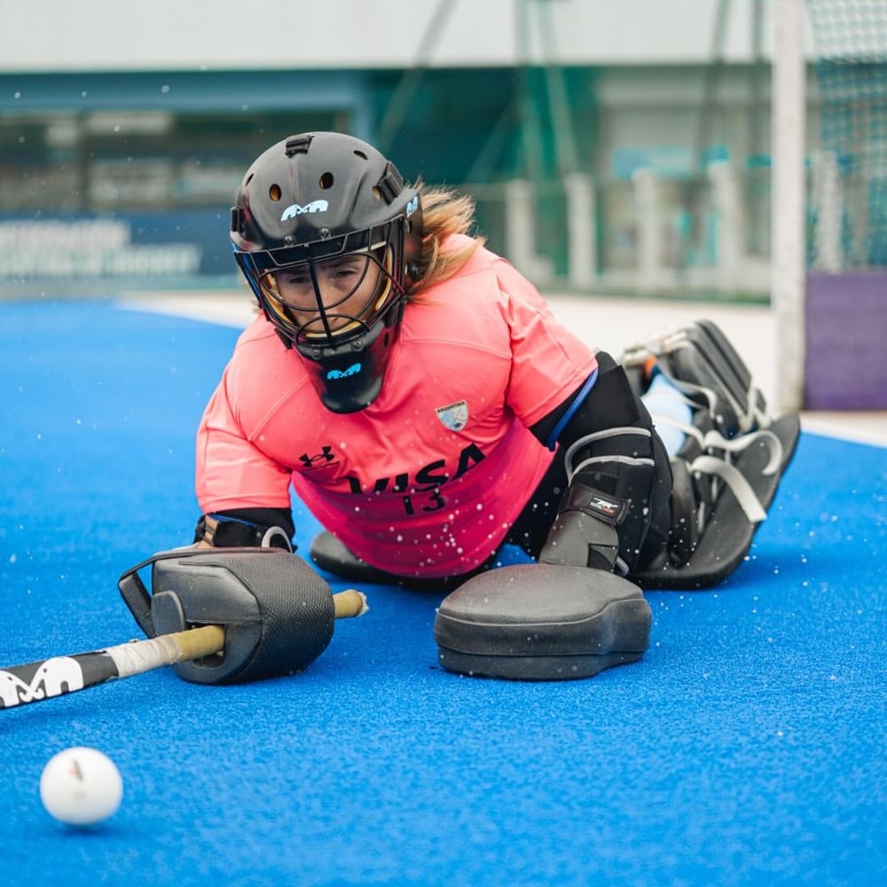Cristina Cosentino, la "Dibu" de Las Leonas.