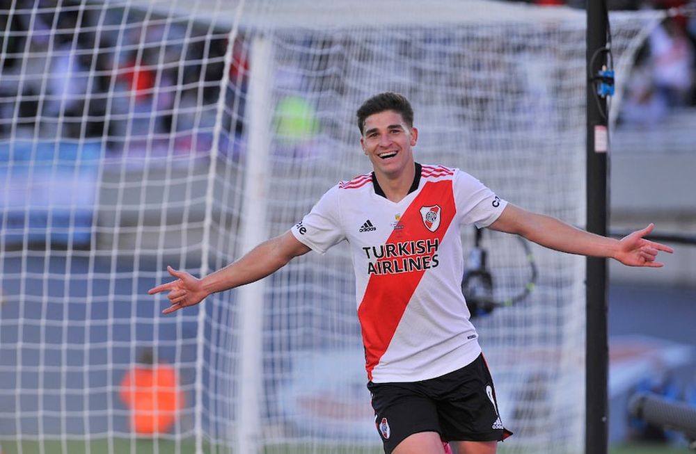El cordobés Julián Álvarez se convirtió en la gran figura del fútbol argentino. / Gentileza.
