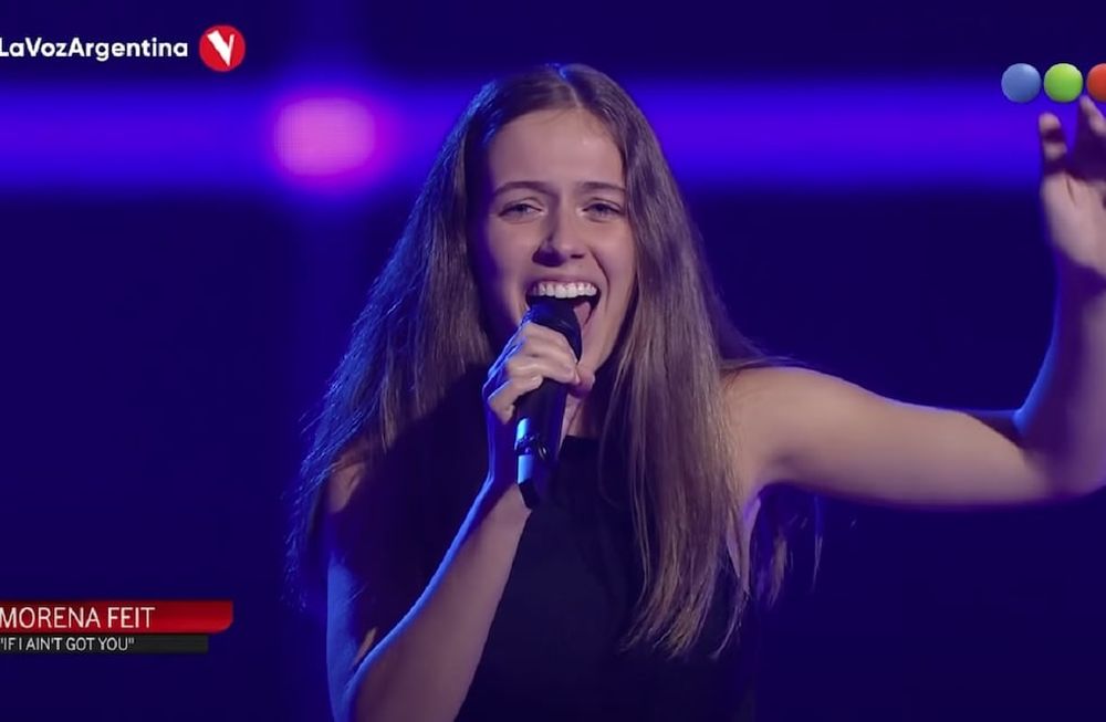 Morena Feit, la participante rechazada en La Voz Argentina y becada en Broadway, sorprendió con un tremendo cover dedicado a Charly García