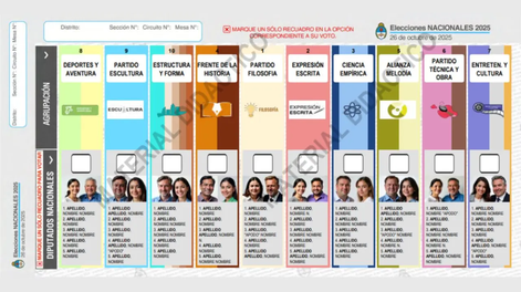 Boleta Única de Papel