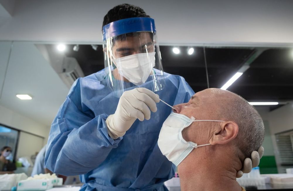 En los últimos días, creció la positividad de testeos de Covid-19 - Foto: Ignacio Blanco / Los Andes