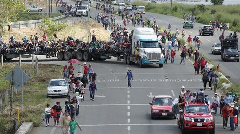 Miles de migrantes centroamericanos rechazaron beneficios para seguir en México