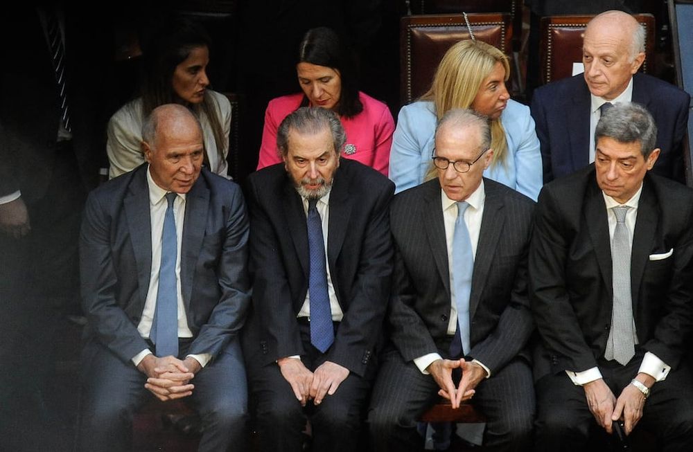 La actual composición del máximo tribunal. Archivo