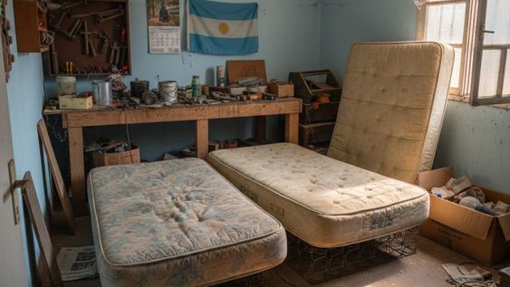 Antes de tener un colchón ocupando espacio en casa, estas dos ideas son un beneficio.