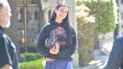 Dua Lipa salió a cenar pizza en Palermo (Teleshow)