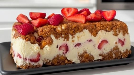 super fresca y sin horno: como hacer una irresistible torta amor, solo con 4 ingredientes