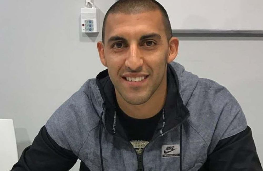 Con “Wanchope” en la Ribera