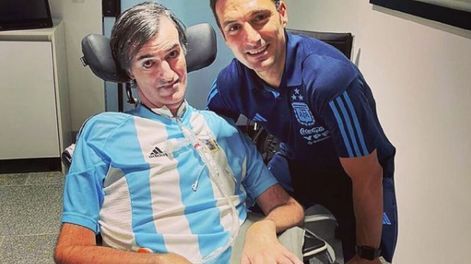 Esteban Bullrich se sacó una foto con Lionel Scaloni y ambos emocionaron a todos (Instagram)