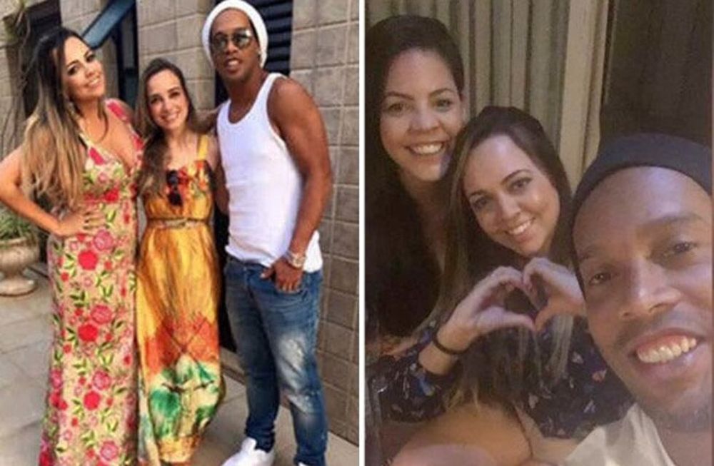 Ronaldinho se casará con dos mujeres en agosto