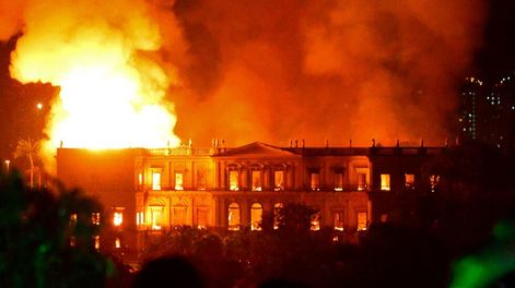 Qué es verdad y qué es rumor tras el incendio del Museo Nacional de Río de Janeiro
