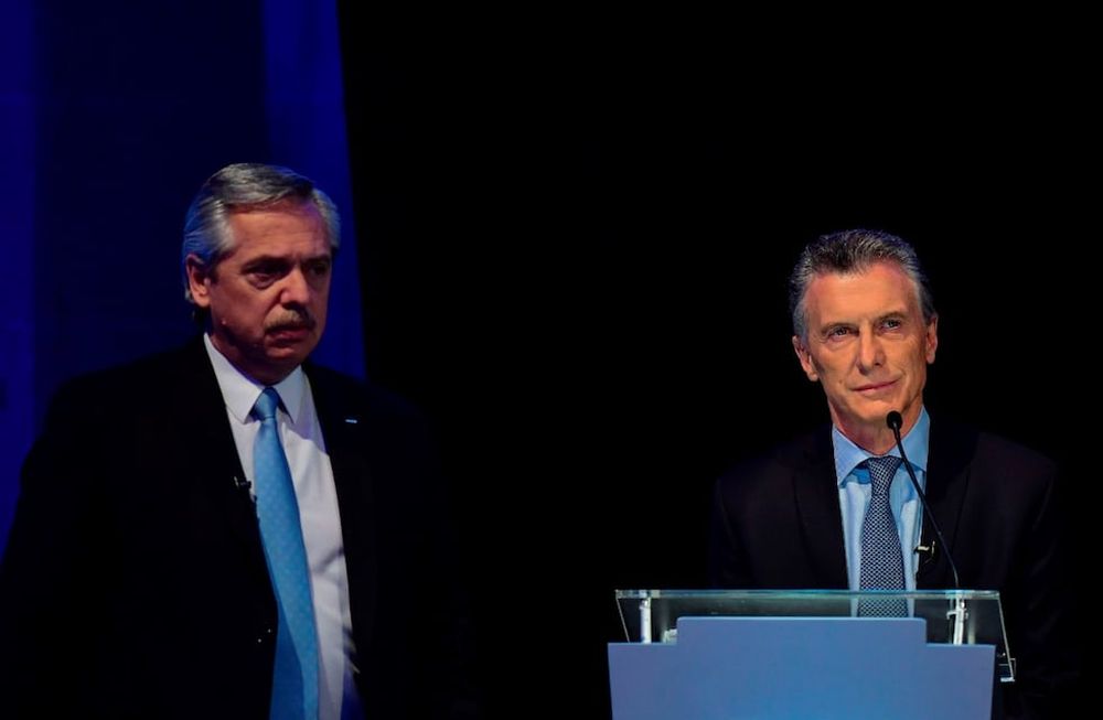 La polarización, estrella del debate en un golpe por golpe de Macri y Fernández
