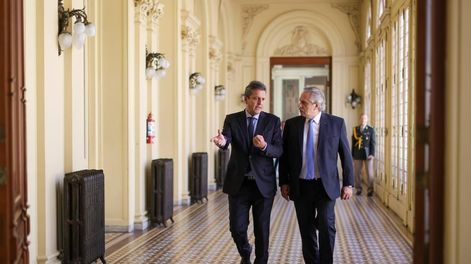 Los Andes | Sergio Massa y Alberto Fernández. Archivo