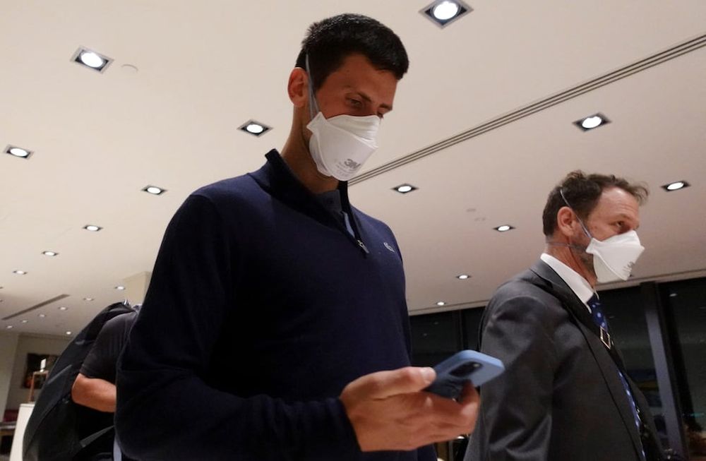 Novak Djokovic deja Australia