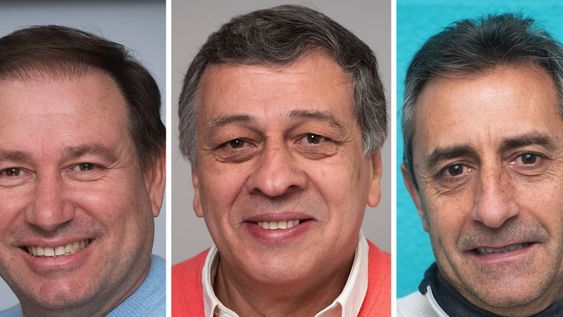 Roberto Righi (PJ), Daniel Orozco (UCR) y Rolando Scanio (Unión Popular), tres intendentes en cuyas comunas la tensión electoral se ha reflejado en expulsiones o renuncias de funcionarios.