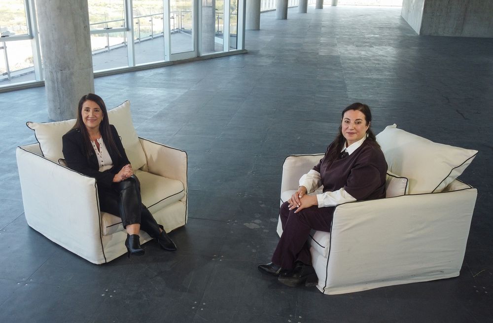 Soledad González junto a Laura Agüero, tercera generación al frente de Churrico en Valor Agregado.