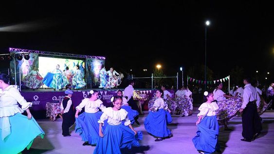 Vendimia de mí tierra criolla Fiesta Distrital de Villa Marini quienes eligieron a Micaela Miguez, su nueva reina distrital.Foto: Mariana Villa/ Los Andes