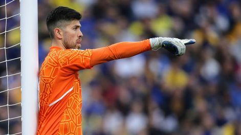 Agustín Rossi, figura de Boca ya tiene en sus manos una nueva propuesta de Boca. / Gentileza.