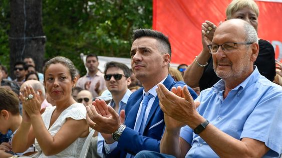 Marcelino Iglesias deja el municipio después de 8 años y Marcos Calvente asumió como intendente de Guaymallén. Foto: Municipalidad de Guaymallén.