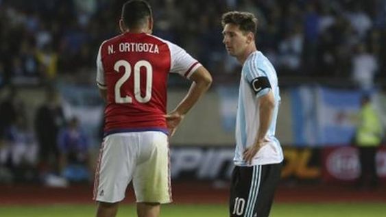 ¿Querés saber qué le dijo Ortigoza a Messi en el partido de la Copa América?