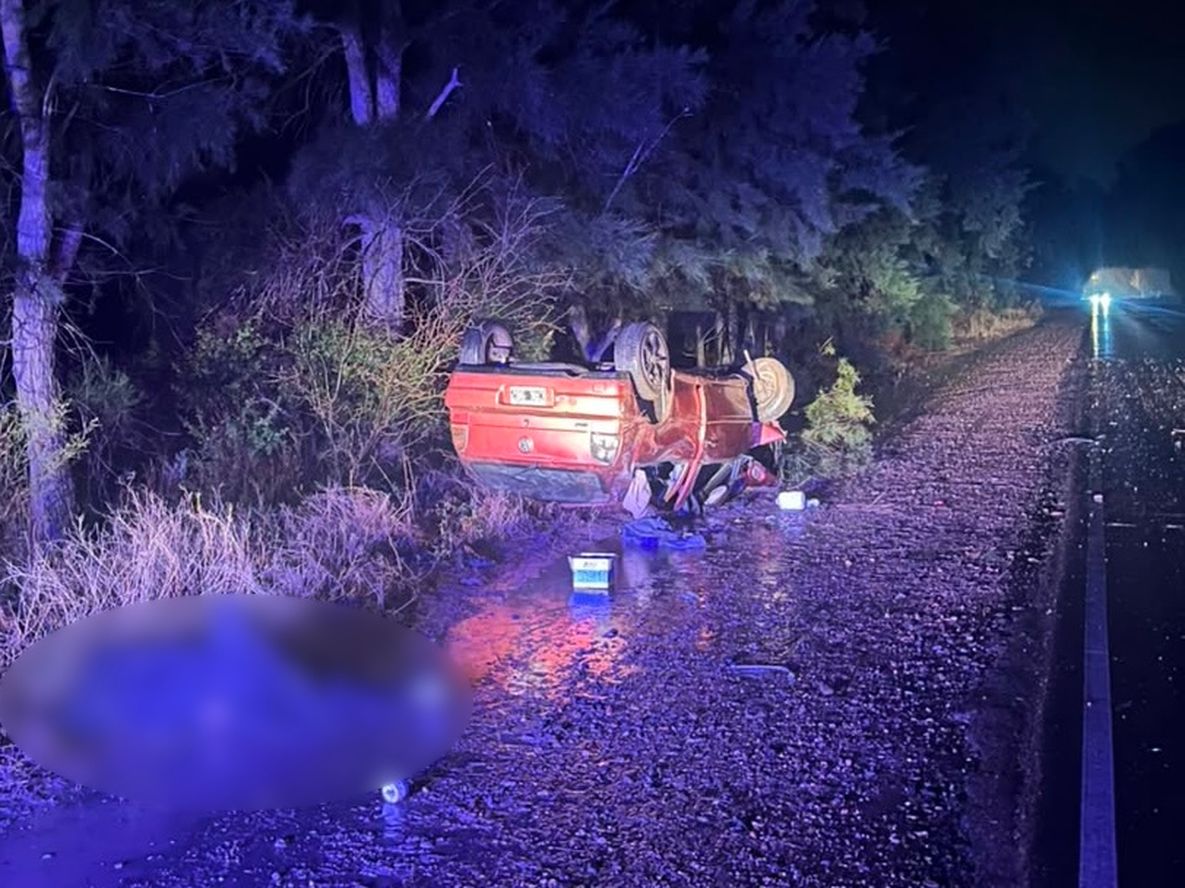 Un hombre murió en un vuelco en Montecaseros, en San Martín