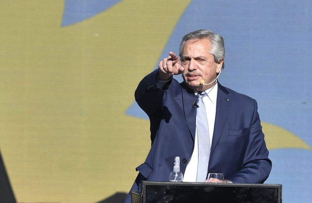 Alberto Fernández aseguró que el empleo privado lleva más de un año de recuperación. Archivo/Los Andes