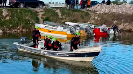 Vuelco fatal en Laguna del Monte.