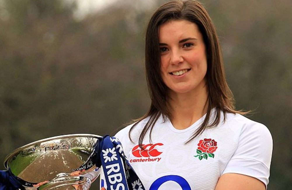 Sara Hunter, la histórica jugadora que anunció su retiro en el inicio del Seis Naciones. / gentileza