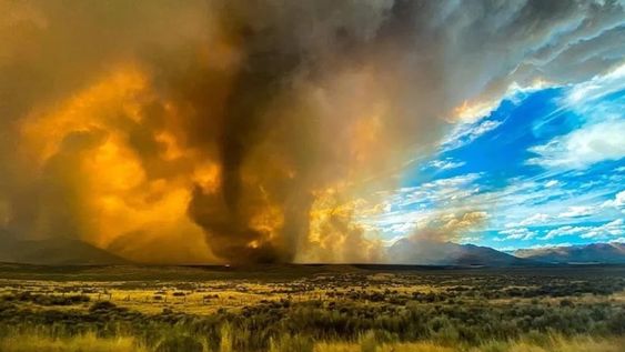 Tornados de fuego, el fenómeno meteorológico que golpea a California