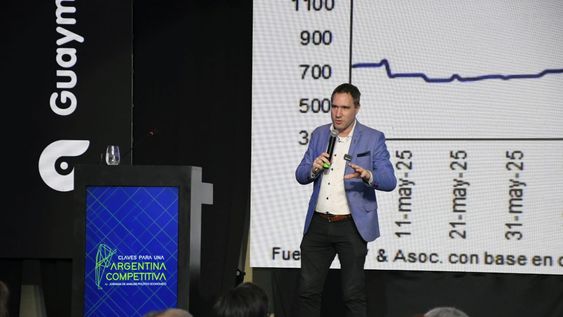 Damián Di Pace estuvo en Mendoza