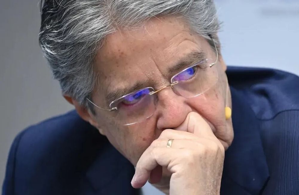 Guillermo Lasso, presidente de Ecuador, en una imagen de archivo.