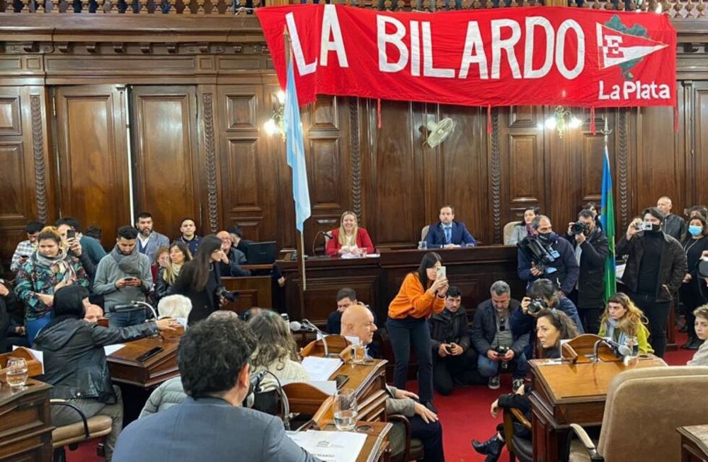 Carlos Salvador Bilardo fue declarado este jueves Ciudadano Ilustre de la Ciudad de La Plata por parte del Concejo Deliberante. / Gentileza.
