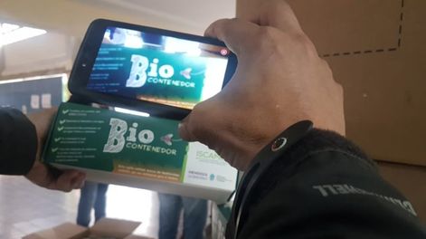 Mediante una aplicación virtual, las escuelas podrán trabajar en el proyecto Biocontenedores