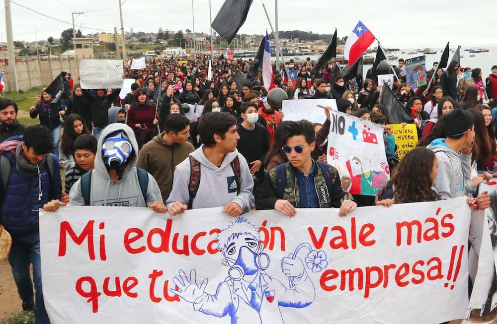 La costa central de Chile,  de nuevo en alerta sanitaria