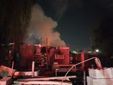 Falleció el expolicía que incendió la casa para matar a su mujer y su hijo.